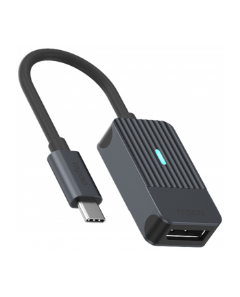 Redukcja Rapoo USB-C/DisplayPort (UCA-1005) Czarna