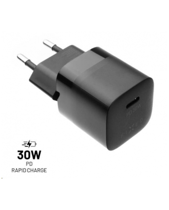 Ładowarka Sieciowa Fixed Mini Usb-C Pd, 30W (Fixc30M-C-Bk) Czarna (1652996) nr 1