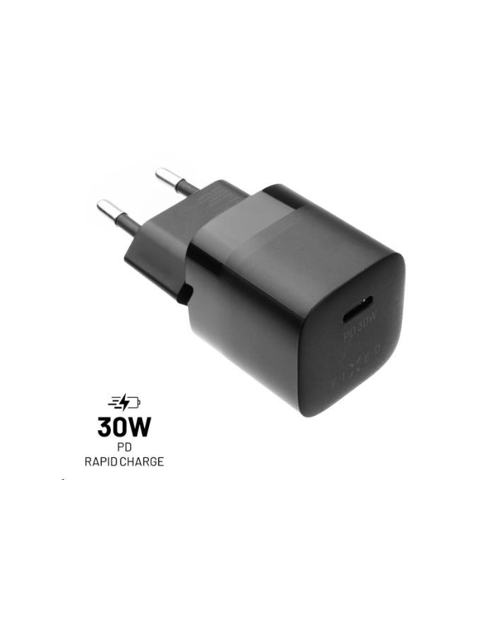 Ładowarka Sieciowa Fixed Mini Usb-C Pd, 30W (Fixc30M-C-Bk) Czarna (1652996) główny