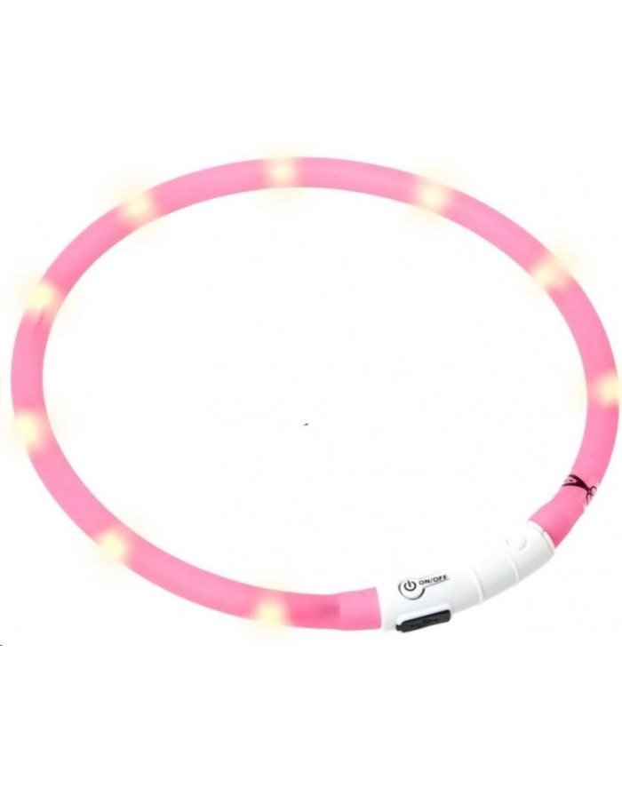 karlie-flamingo Obroża świecąca z ładowarką czerwona 20-70CM główny