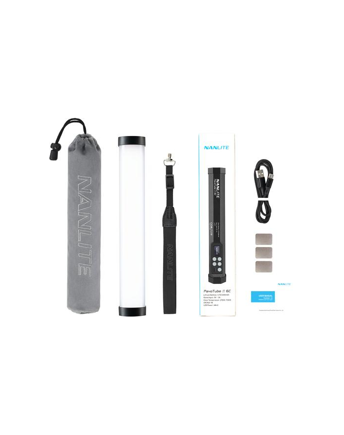 Lampa Nanlite Pavotube II 6C 1-Kit główny