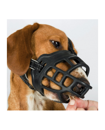 trixie Kaganiec Muzzle Flex  silikonowy  rozm L–XL czarny