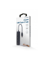 GEMBIRD Hub USB Typ C 4 x USB 2.0 czarny - nr 3
