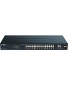 D-LINK 26-Port Layer2 PoE+ Gigabit Smart Managed Switch 24x 10/100/1000Mbps TP RJ-45 PoE Port 802.3at Power-over-Ethernet - nr 17