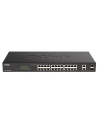 D-LINK 26-Port Layer2 PoE+ Gigabit Smart Managed Switch 24x 10/100/1000Mbps TP RJ-45 PoE Port 802.3at Power-over-Ethernet - nr 2