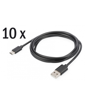 DIGITUS PRZEJŚCIÓWKA  AK-990960-018-S ZŁĄCZE MĘSKIE USB-C™, ZŁĄCZE MĘSKIE USB-A  (AK990960018S)