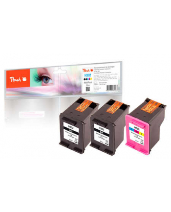 Tusz Peach HP PI300-658, No. 302, MultiPack Plus, 2x6, 1x7,5 ml CMYK (319616)