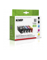 KMP MULTIPACK C107BKXV - Kartridż z tuszem Czarny - nr 3