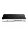 D-LINK 10-Port Layer2 PoE+ Smart Managed Gigabit Switch 8 x 10/100/1000Mbps TP RJ-45 PoE Port Port 1-8 802.3at Power-over-Eth - nr 19