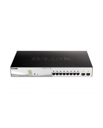 D-LINK 10-Port Layer2 PoE+ Smart Managed Gigabit Switch 8 x 10/100/1000Mbps TP RJ-45 PoE Port Port 1-8 802.3at Power-over-Eth
