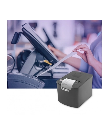 qoltec Drukarka paragonowa | bonowa | termiczna | USB nr 1