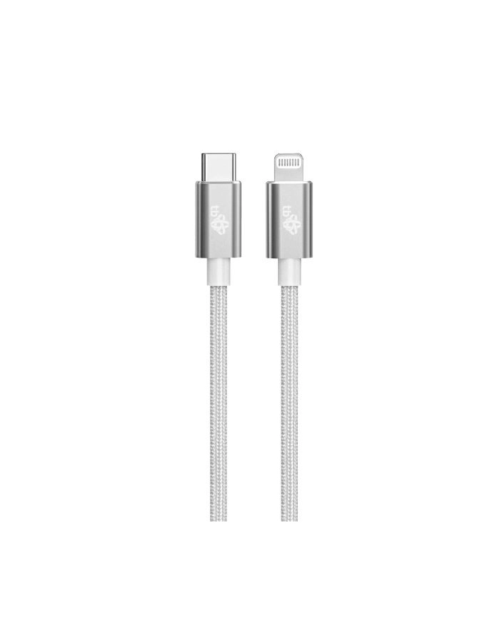 tb Kabel Lightning MFi - USB C srebrny 1m główny