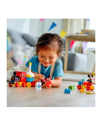 LEGO DUPLO 10941 Urodzinowy pociąg myszek Miki i Minnie nr 2