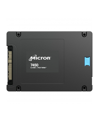 Dysk SSD Micron 7450 PRO 3.84TB U.3 (15mm) NVMe Gen4 MTFDKCC3T8TFR-1BC1ZABYYR (DWPD 1)