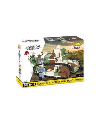 COBI 2992 Historical Collection Great War Francuski czołg Renault FT '';Victory Tank 1920'';