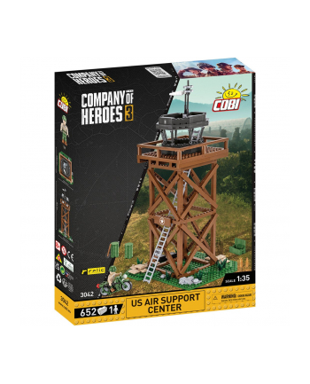 COBI 3042 Company of Heroes 3. US Air Support Center 652 klocki