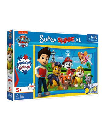 Puzzle 104el XL Psi przyjaciele Psi Patrol PAW PATROL 50016 Trefl