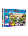 Puzzle 160el XL Skaczące pieski Psi Patrol PAW PATROL 50021 Trefl - nr 1