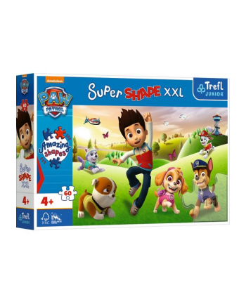 Puzzle 60el XXL Uśmiechnięte pieski Psi Patrol PAW PATROL 50009 Trefl nr 1