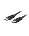 lanberg Kabel HDMI M/M v2.1 80M 8K czarny optyczny AOC - nr 1