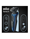 Braun Shaver 61-B1500s	 Operating time (max) 50 min, Wet & Dry, Blue/Black - nr 5