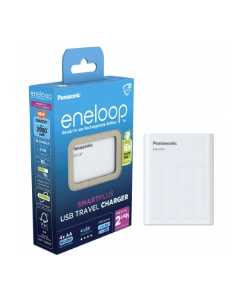 Panasonic BQ-CC87USB + 4 x Eneloop R6/AA 2000 mAh POWERBANK nr 1