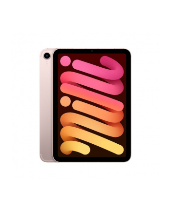 Apple iPad Mini 6th Gen 8.3 '', Pink, Liquid Retina Wyświetlacz IPS LCD, A15 Bionic, 4 GB, 64 GB, Wi-Fi, 12 MP, 12 MP, Bluetooth, 5.0, iPadOS, 15, 1488 x 2266 pixels