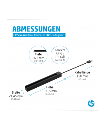 hp inc. HP Rechargeable Slim Pen Charger