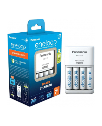 Panasonic Smart + 4X Aa Eneloop 2000 Mah KKJ17MCD40E