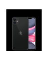 Apple iPhone 11 Black, 6.1 '', Wyświetlacz IPS LCD, 828 x 1792 pixels, Hexa-core, Internal RAM 4 GB, 64 GB, Single SIM, Nano-SIM and eSIM, 3G, 4G, Główna kamera (tył) 12+12 MP, Druga kamera (przód) 12 MP, iOS, 13, 3110 mAh - nr 1