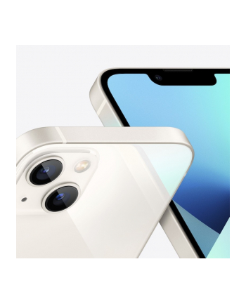 Apple iPhone 13  Starlight, 6.1 '', Super Retina XDR OLED, 1170 x 2532 pixels, Apple, A15 Bionic, Internal RAM 4 GB, 128 GB, Dual SIM, Nano-SIM, 3G, 4G, 5G, Główna kamera (tył) 12+12 MP, Druga kamera (przód) 12 MP, iOS, 15, 3240 mAh
