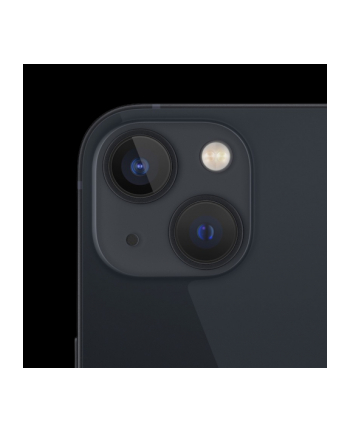 Apple iPhone 13  Midnight, 6.1 '', Super Retina XDR OLED, 1170 x 2532 pixels, Apple, A15 Bionic, Internal RAM 4 GB, 256 GB, Dual SIM, Nano-SIM, 3G, 4G, 5G, Główna kamera (tył) 12+12 MP, Druga kamera (przód) 12 MP, iOS, 15, 3240 mAh