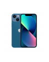 Apple iPhone 13  Blue, 6.1 '', Super Retina XDR OLED, 1170 x 2532 pixels, Apple, A15 Bionic, Internal RAM 4 GB, 256 GB, Dual SIM, Nano-SIM, 3G, 4G, 5G, Główna kamera (tył) 12+12 MP, Druga kamera (przód) 12 MP, iOS, 15, 3240 mAh - nr 1