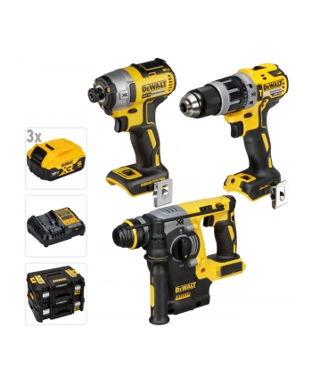 dewalt Zestaw Combo 18V DCD796+DCF887+DCH273 3x4 0Ah nr 1