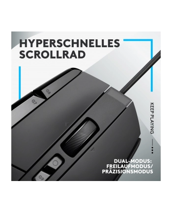 logitech Mysz do gier 502 X 910-006138 czarna nr 1