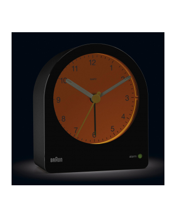 Braun Bc22 Bk Quartz Alarm Clock Black (67591)