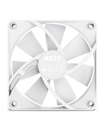 nzxt Wentylator F120P 120mm ciśnienie statyczne Biały