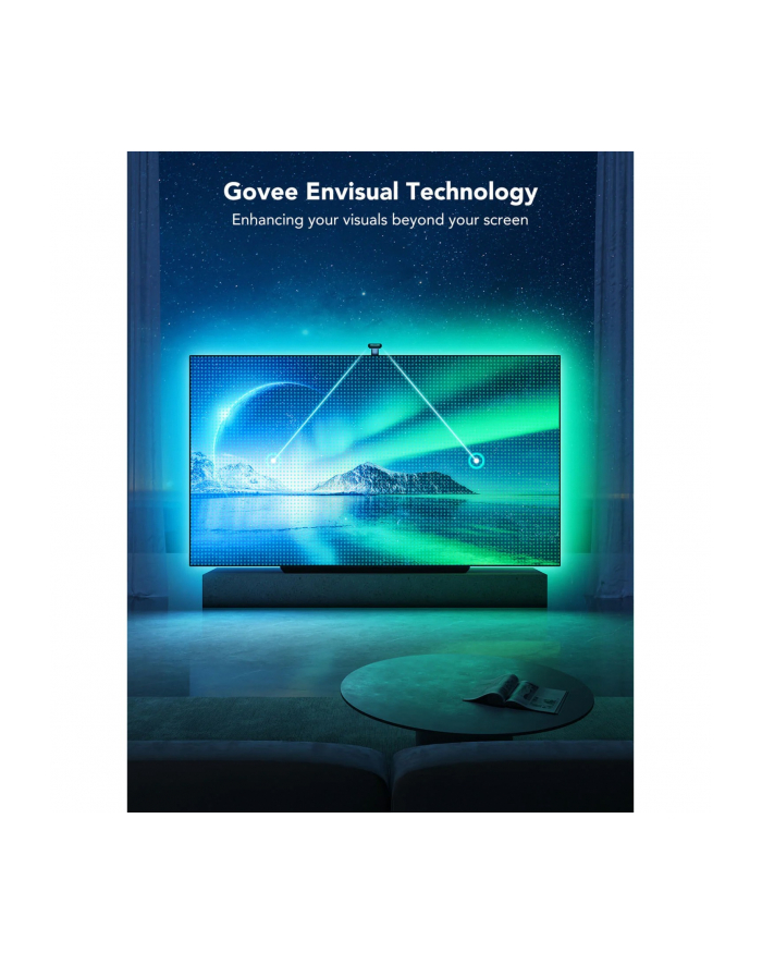 GOVEE ENVISUAL TV BACKLIGHT T2 WITH DUAL CAMERAS główny