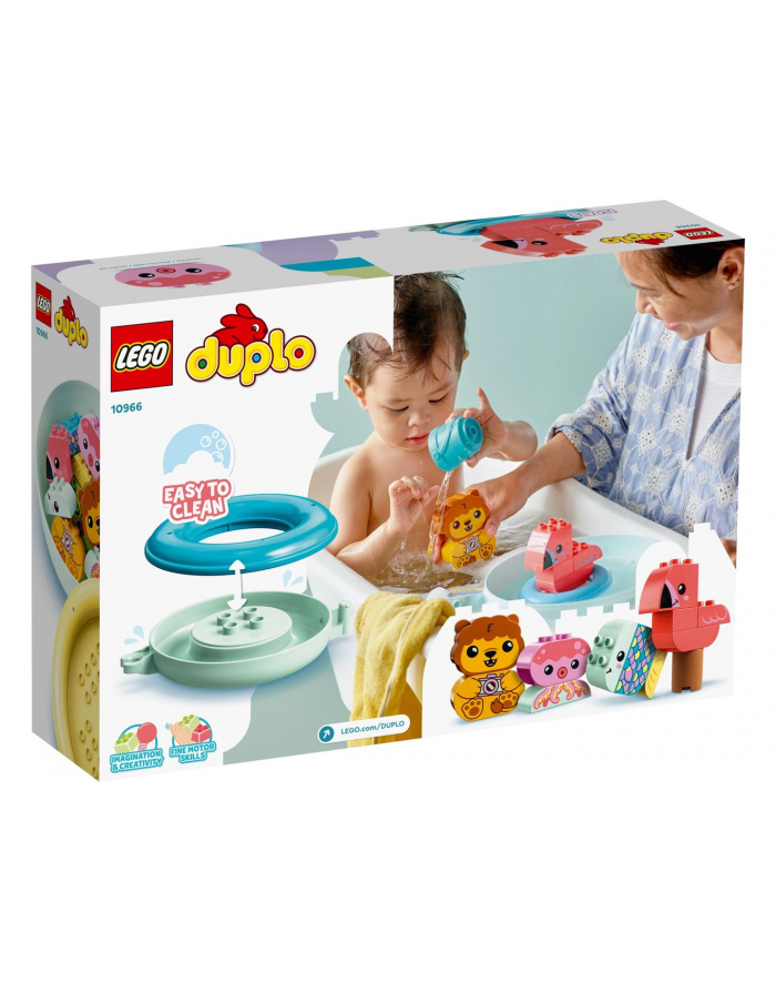 LEGO DUPLO 10966 Zabawa w kąpieli: pływająca wyspa ze zwierzątkami główny