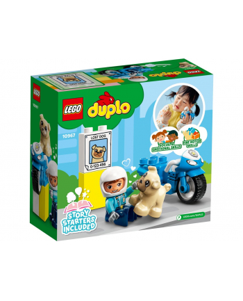 LEGO DUPLO 10967 Motocykl policyjny