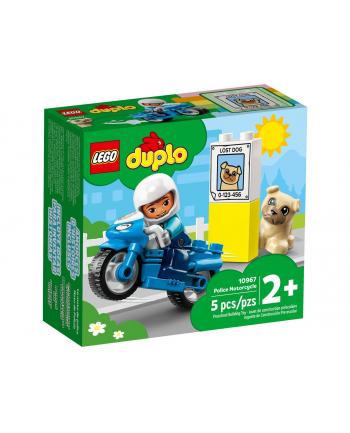 LEGO DUPLO 10967 Motocykl policyjny
