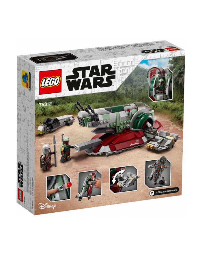 LEGO Star Wars TM 75312 Statek kosmiczny Boby Fetta główny