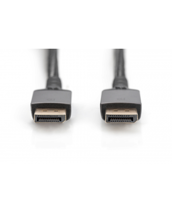 digitus Kabel połączeniowy PREMIUM DisplayPort 8K60Hz UHD DP/DP M/M 1m Czarny