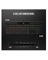 corsair Klawiatura K100 RGB Air Wireless Ultra Thin Cherry MX - nr 10