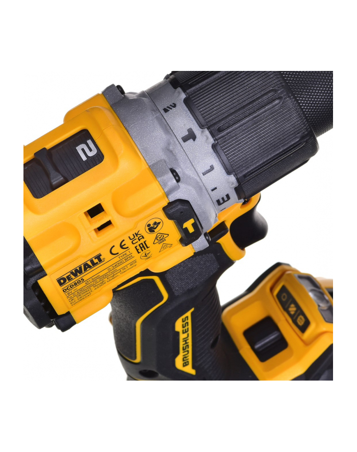 dewalt Wiertarko-wkrętarka 18V 2x5 0Ah BL TSTAK DCD805P2T główny