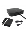 Stacja dokująca USB-C HDMI Dual DP Docking Station Power Delivery 100 W + i-tec Universal Charger 100 W - nr 57