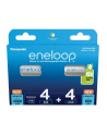 PANASONIC ENELOOP 4X AA 2000MAH + 4X AAA 800MAH - nr 4