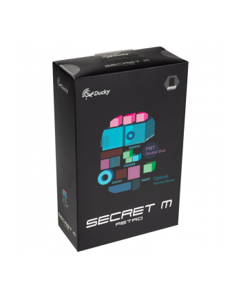 Ducky Secret M Retro czarna (GAMO1048)