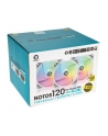 Bitspower Notos 120 Digital RGB 3-pack + Hub (BPTAFX1812NTWH3) - nr 10
