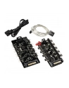 Bitspower Notos 120 Digital RGB 3-pack + Hub (BPTAFX1812NTWH3) - nr 17